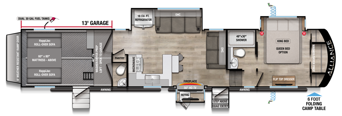 2025 ALLIANCE 40V13 - Floorplan 1
