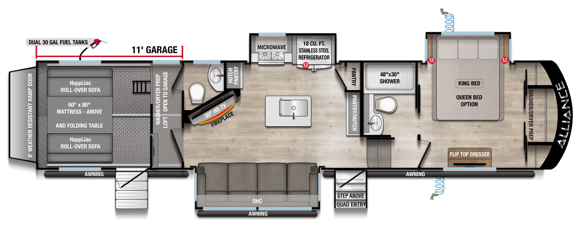 Unit Floorplan