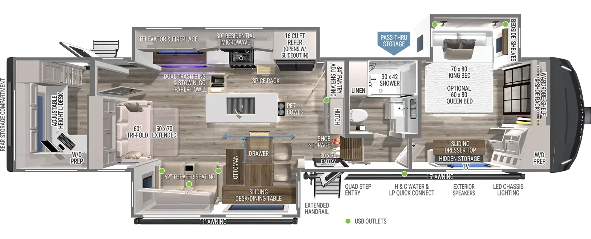 Unit Floorplan