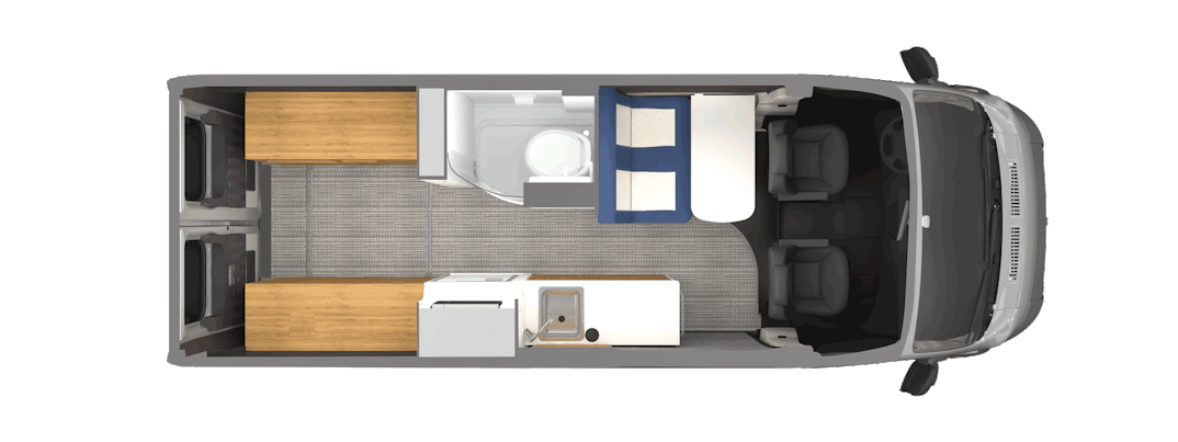 2026 AIRSTREAM RANGELINE POPTOP - Floorplan 1