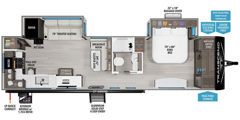 Unit Floorplan