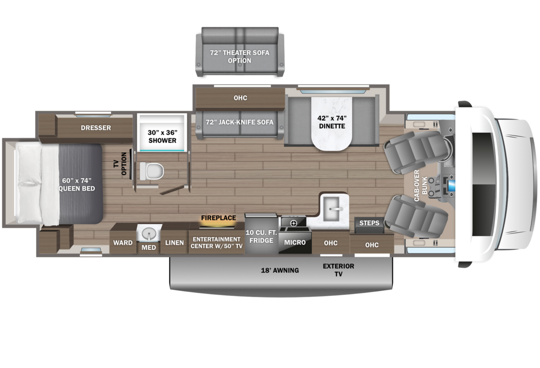 Unit Floorplan