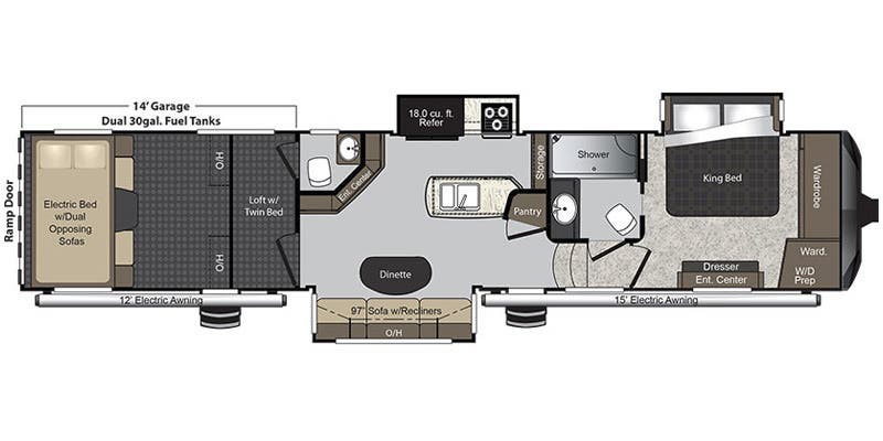 2016 Keystone Raptor 398TS - Image 2