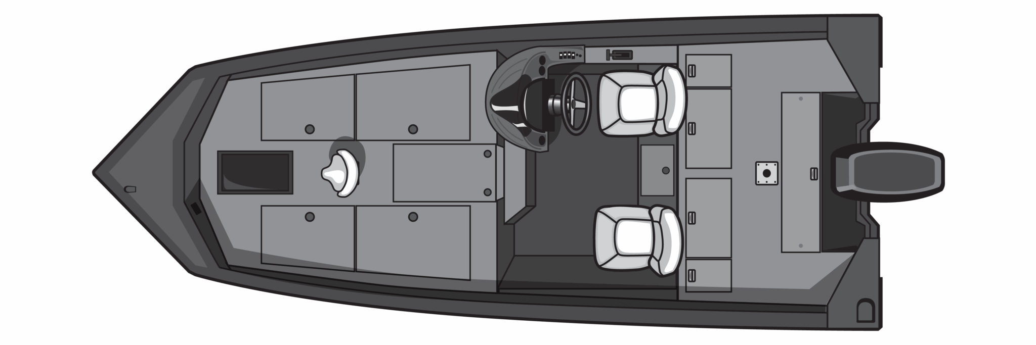 2026 SMOKER CRAFT 2026 VIPER XR 175 PRO - Floorplan 1
