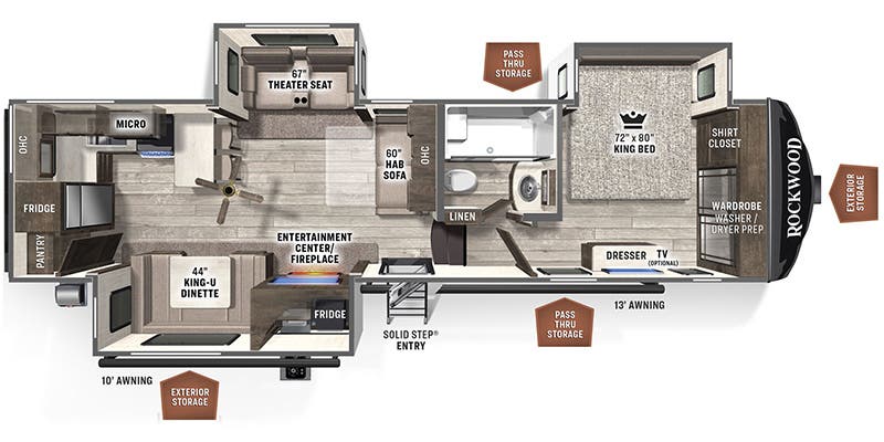 2022 Forest River Rockwood Ultra Lite 2883WS - Image 2