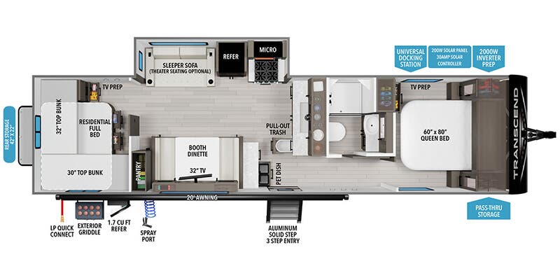 Unit Floorplan