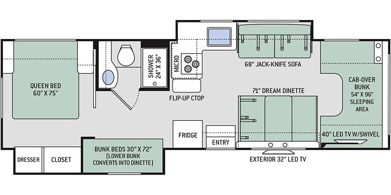 Unit Floorplan