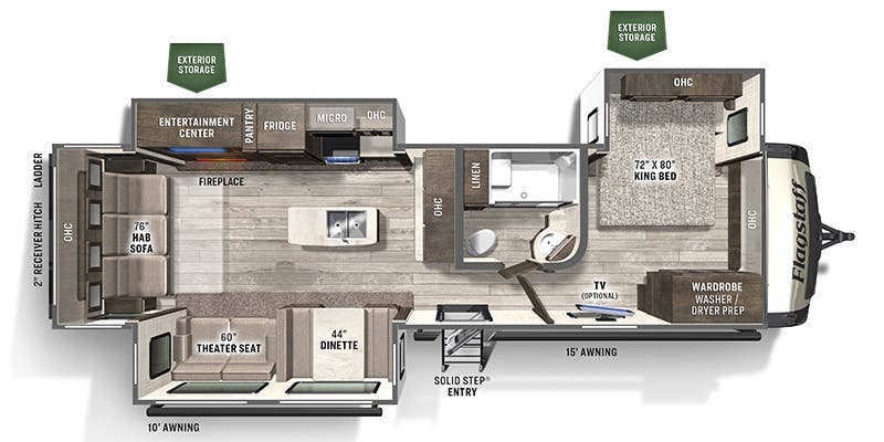 2022 FOREST RIVER 832IKRL - Floorplan 1