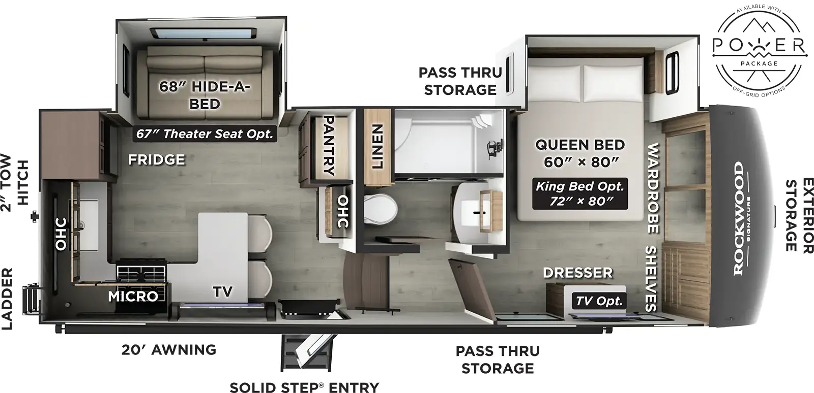 2026 FOREST RIVER 281RK - Floorplan 1