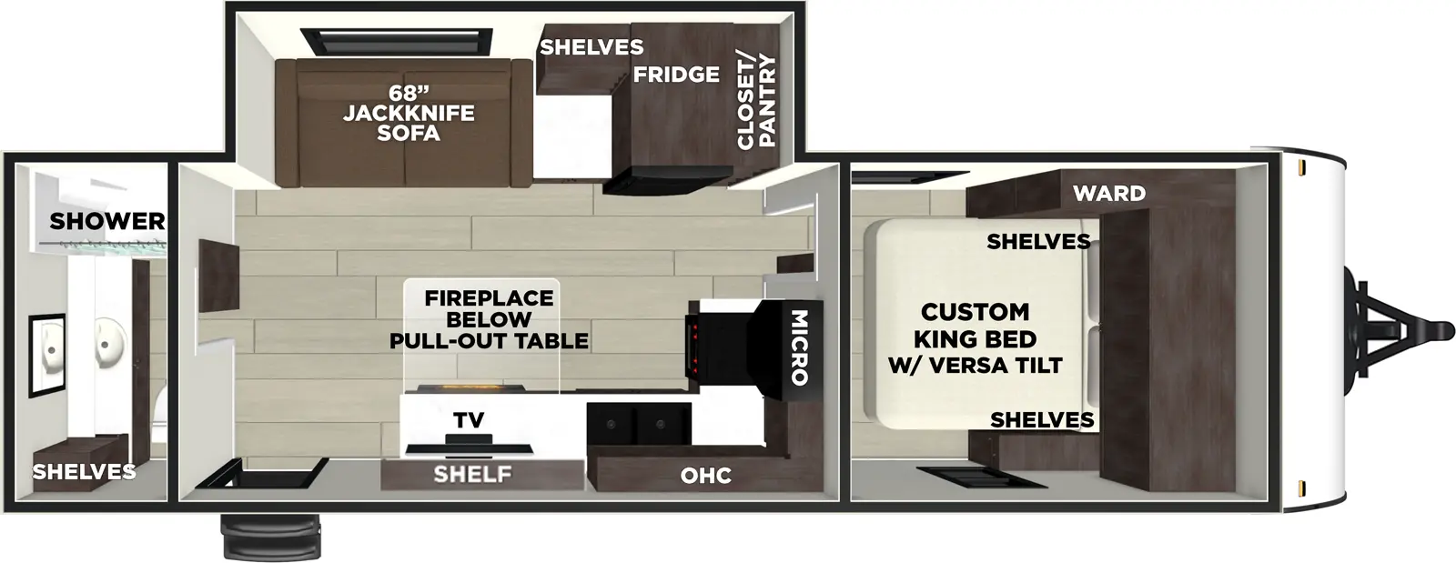 2026 FOREST RIVER 250ZEN - Floorplan 1