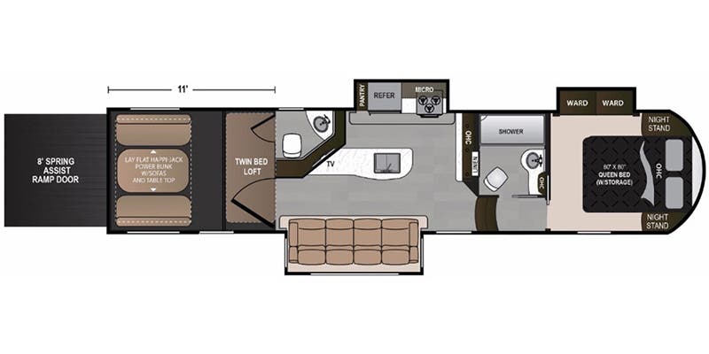 2018 Dutchmen Voltage Triton 3551 - Image 2