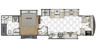 2014 Coachmen Cross Country 404RB - Image 2