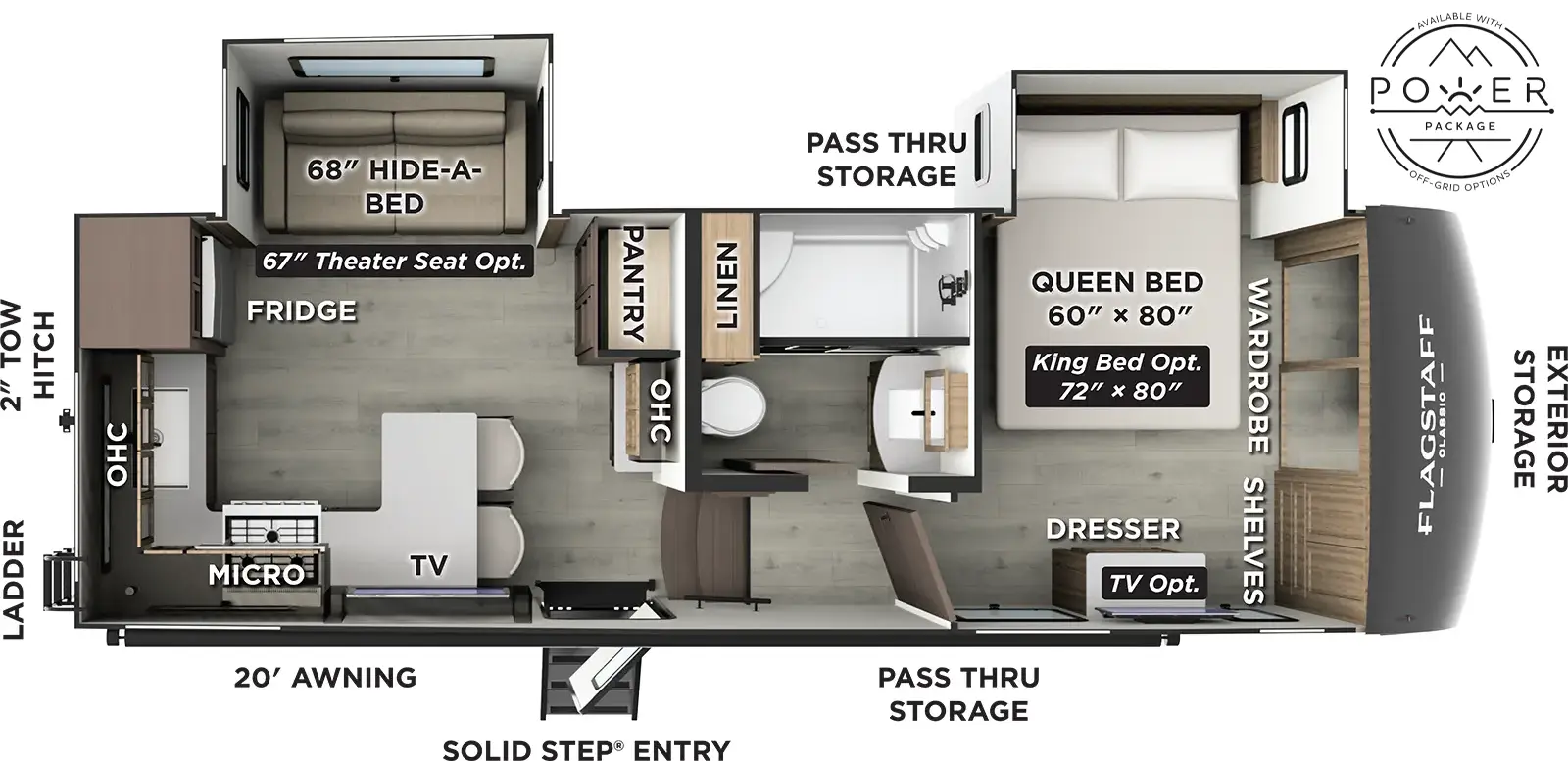 2026 FOREST RIVER 281RK - Floorplan 1