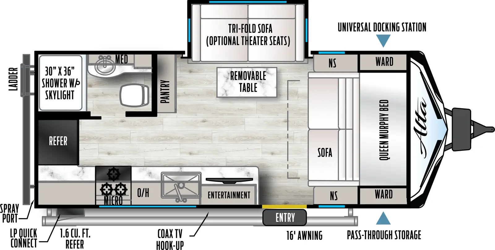 Unit Floorplan