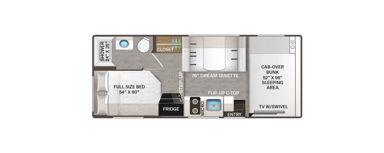 2027 Thor Motor Coach Four Winds 21Z - Image 2