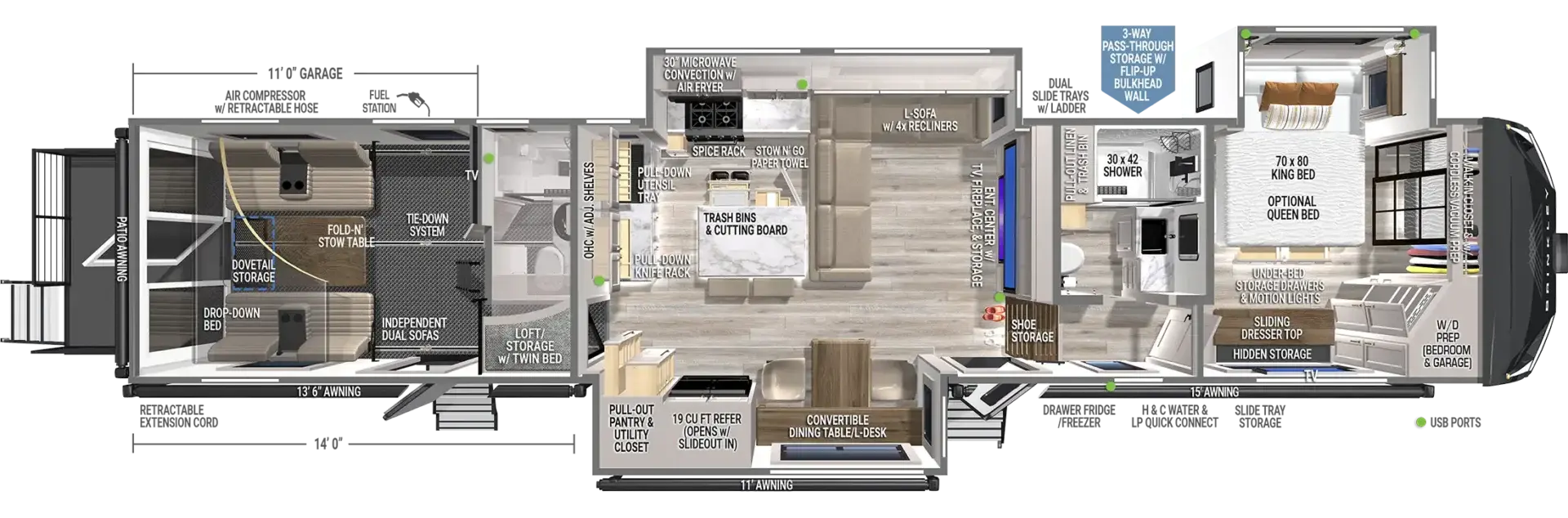 Unit Floorplan