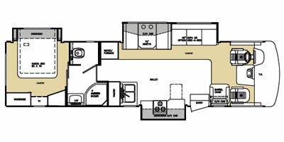 2006 Forest River 340 floorplan
