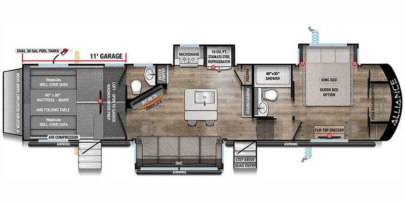 Unit Floorplan