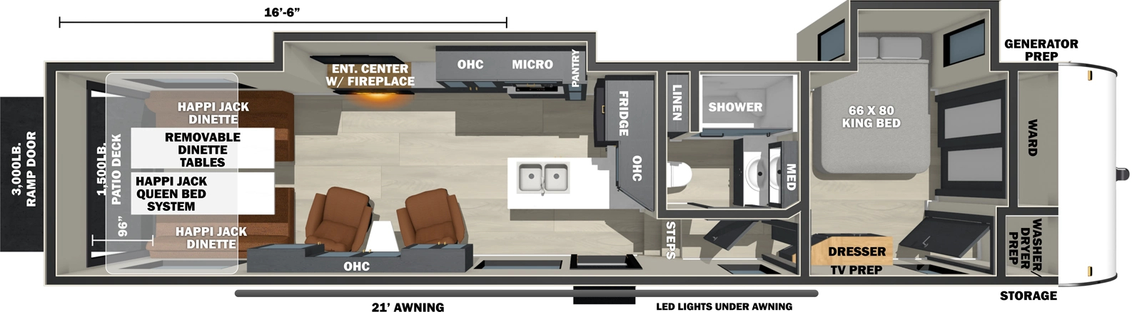 New 2026 Forest River Stealth 3217GX – Giant RV | Montclair, CA
