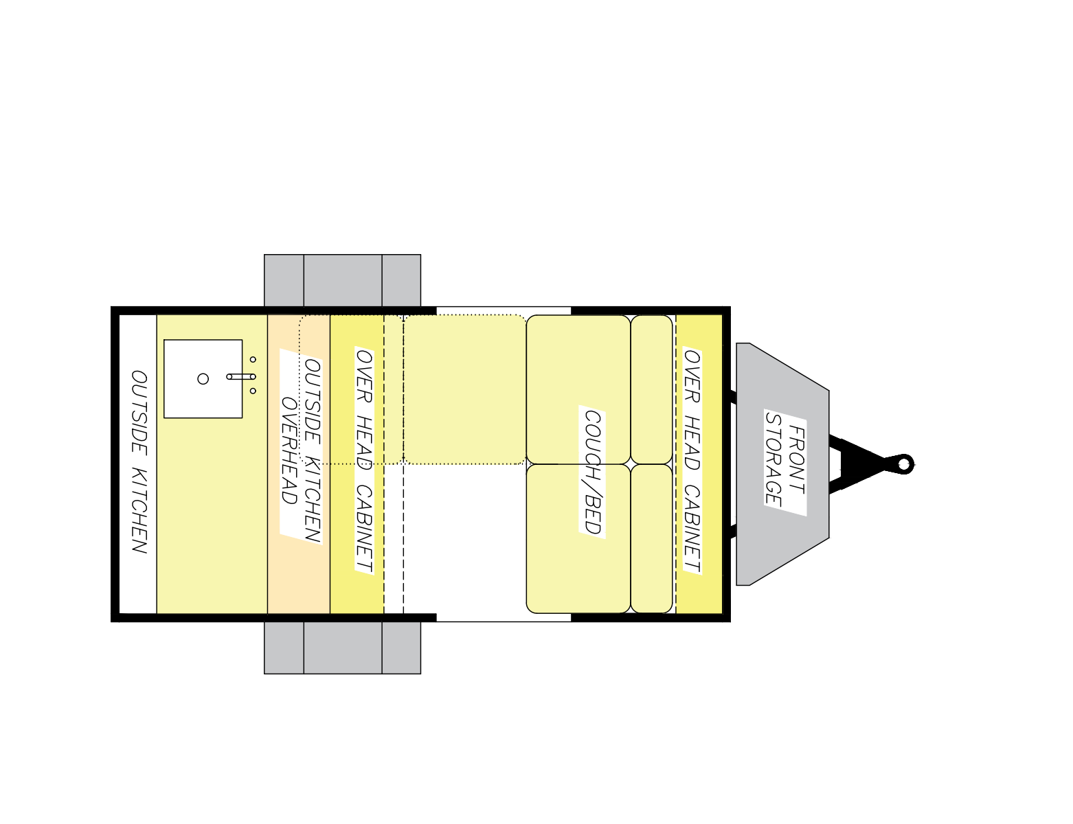 2027 Modern Buggy Little Buggy 10RK - Floorplan 1
