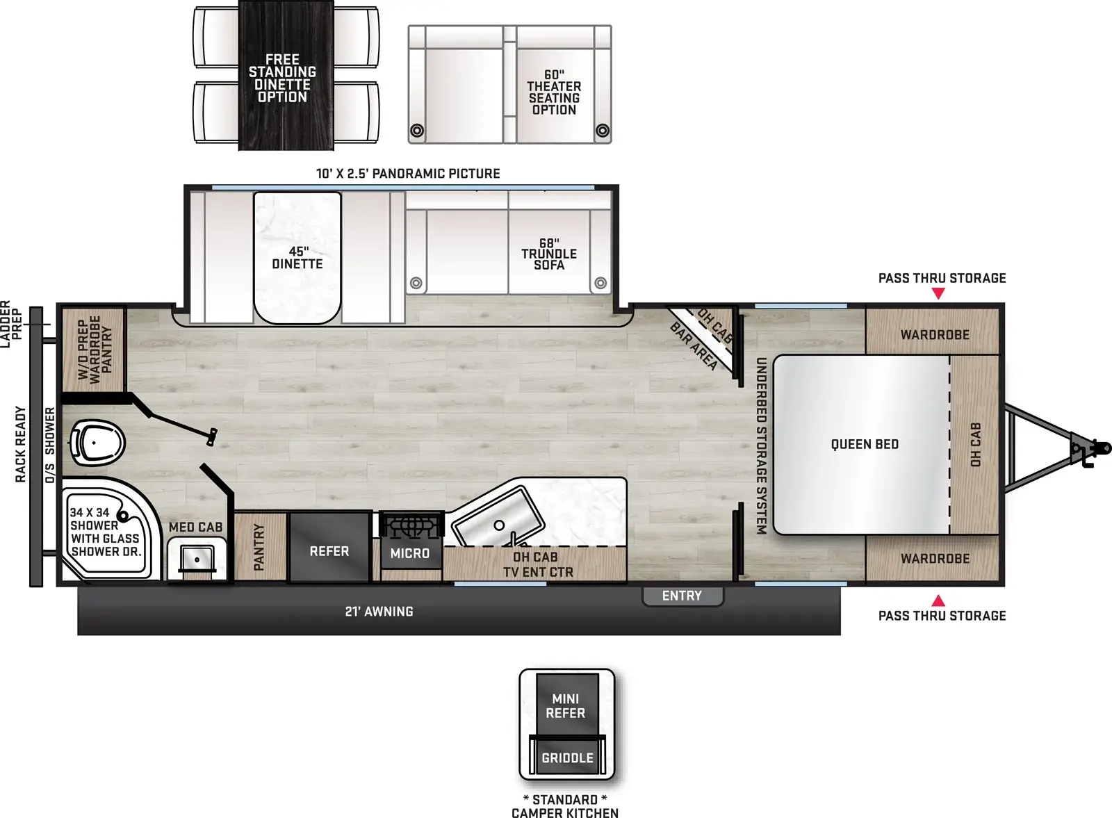 2027 COACHMEN 243RBS - Floorplan 1