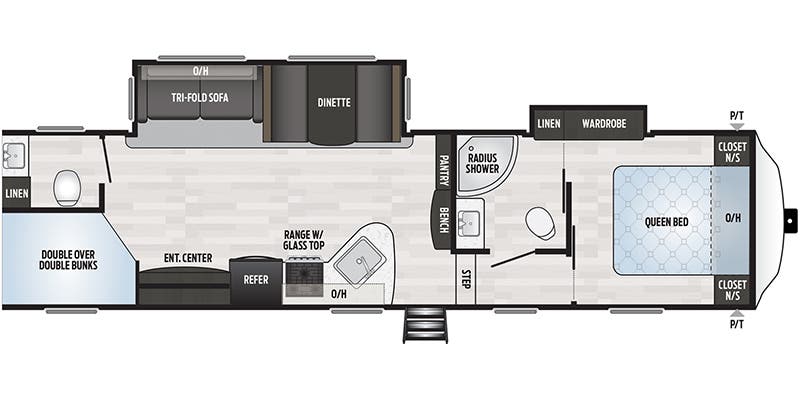 2020 Keystone Springdale 300FWBH floorplan