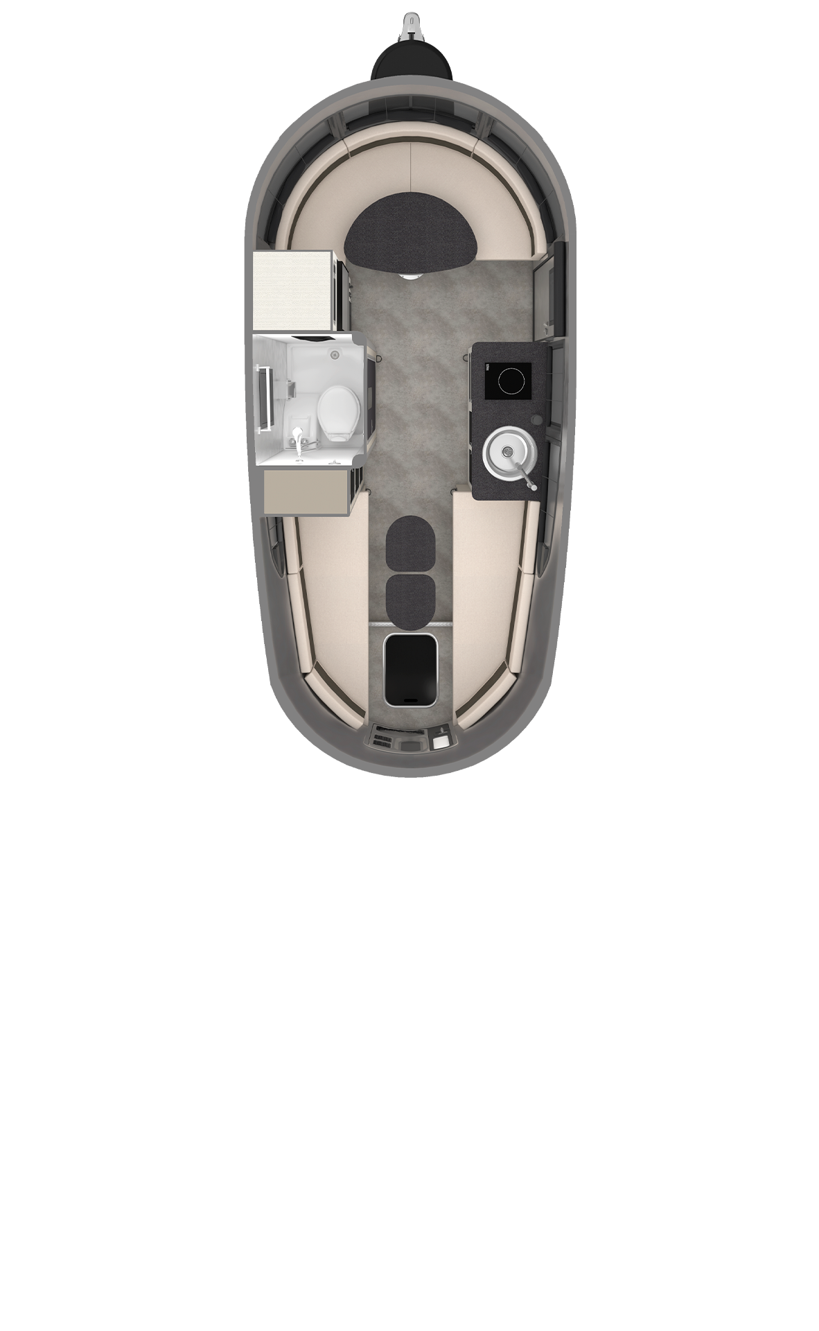 2027 AIRSTREAM Basecamp 20XE - Floorplan 1