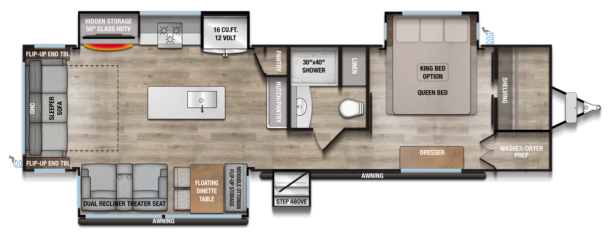 2026 ALLIANCE 332RL - Floorplan 1