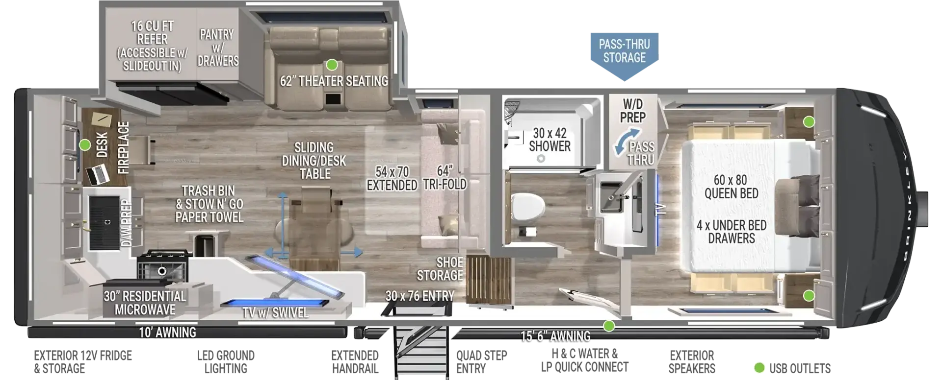 Unit Floorplan