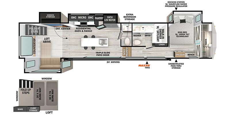 Unit Floorplan