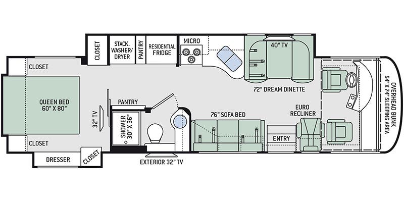 2019 Thor Palazzo  33.2 - floorplan 1