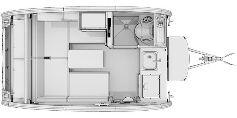 2022 NuCamp TAB 320 S - Floorplan 1