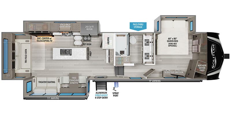 Unit Floorplan
