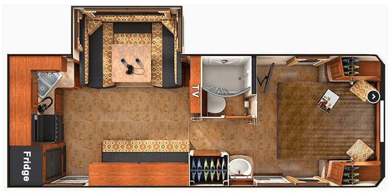 2016 Lance TT 2285 - Floorplan 1