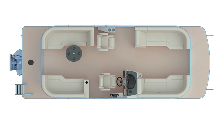 2027 Godfrey Xperience 2286 SBX - Floorplan 1
