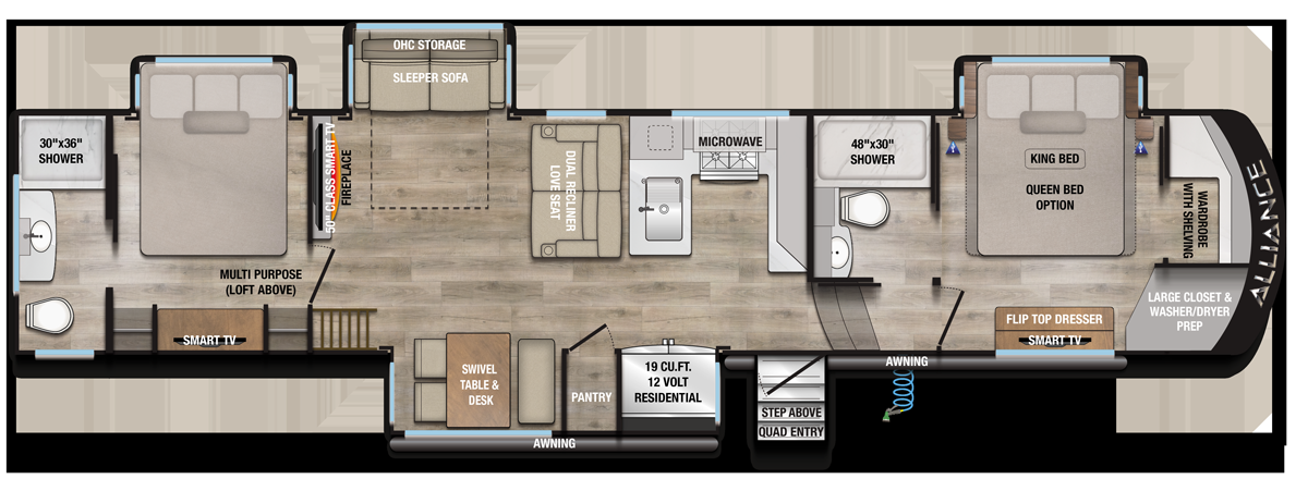 Unit Floorplan