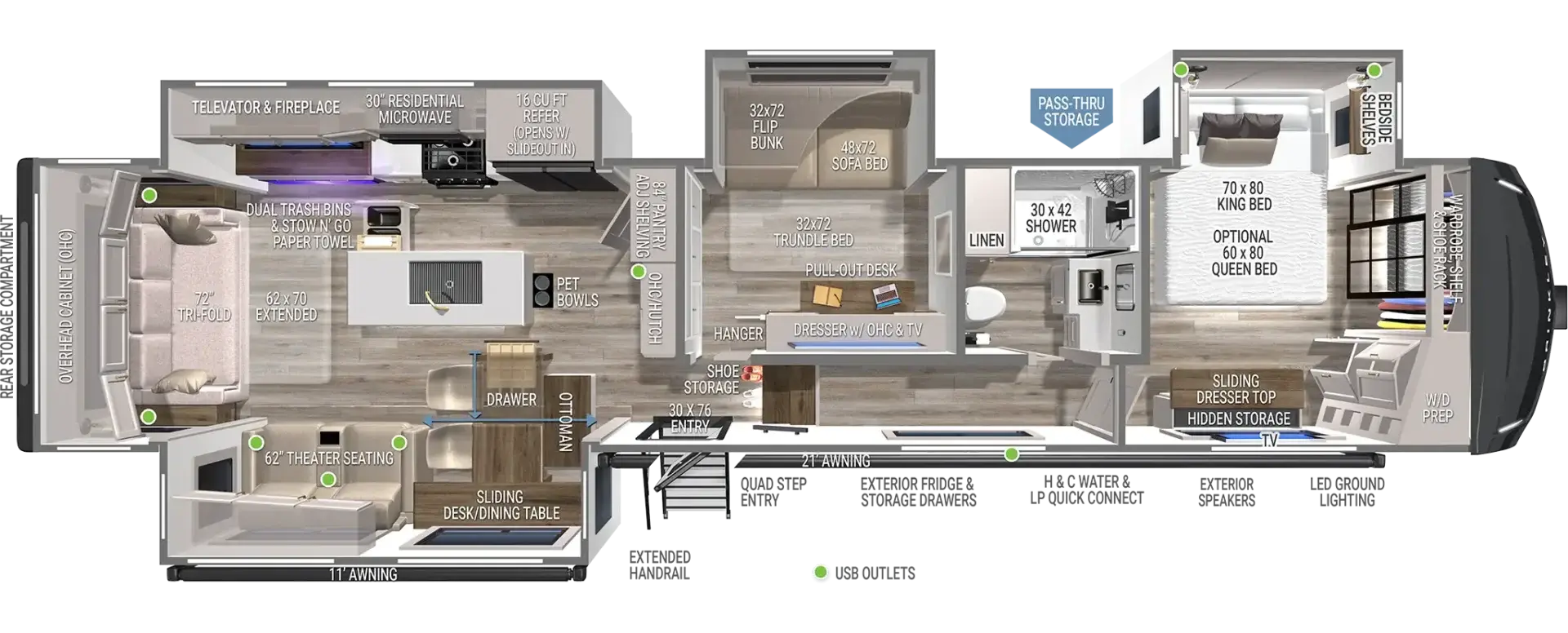 Unit Floorplan