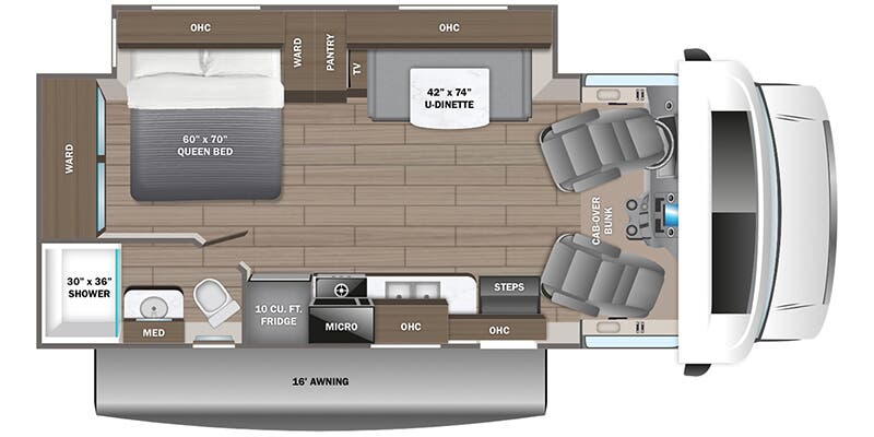 2025 Jayco Redhawk 24B floorplan