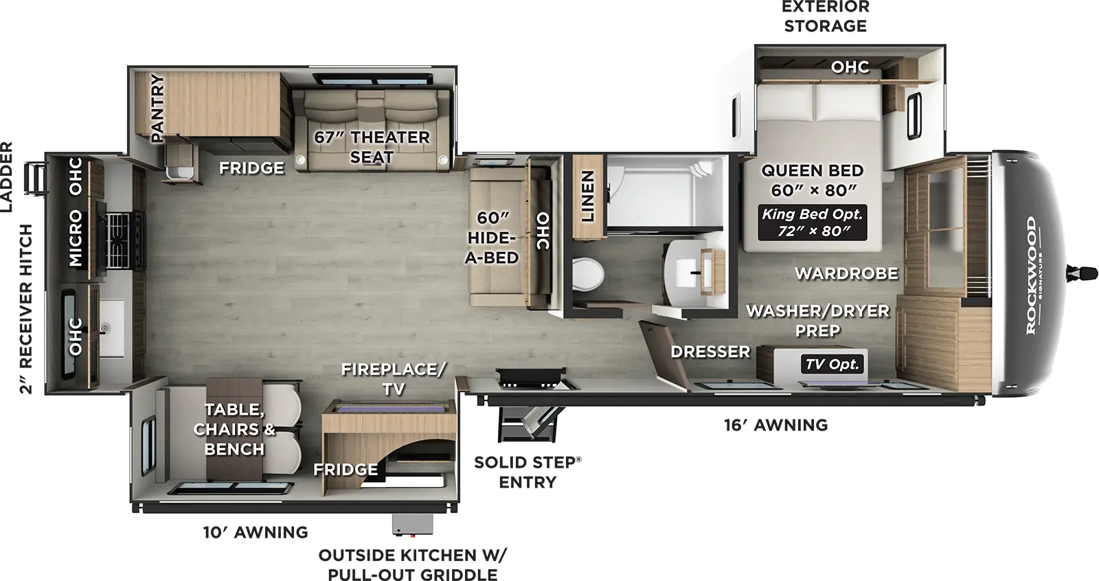 2026 FOREST RIVER 8332SB - Floorplan 1