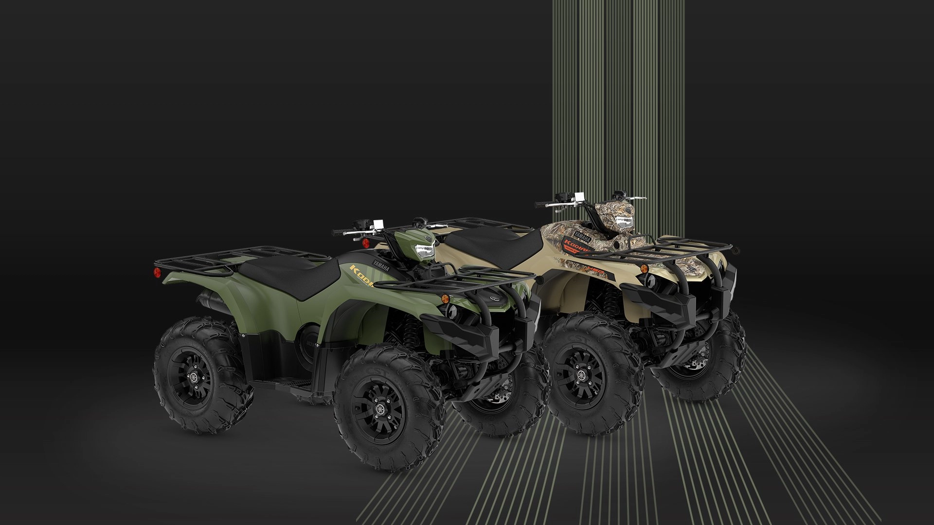 2027 Yamaha Kodiak 450 EPS - Stock Image 1