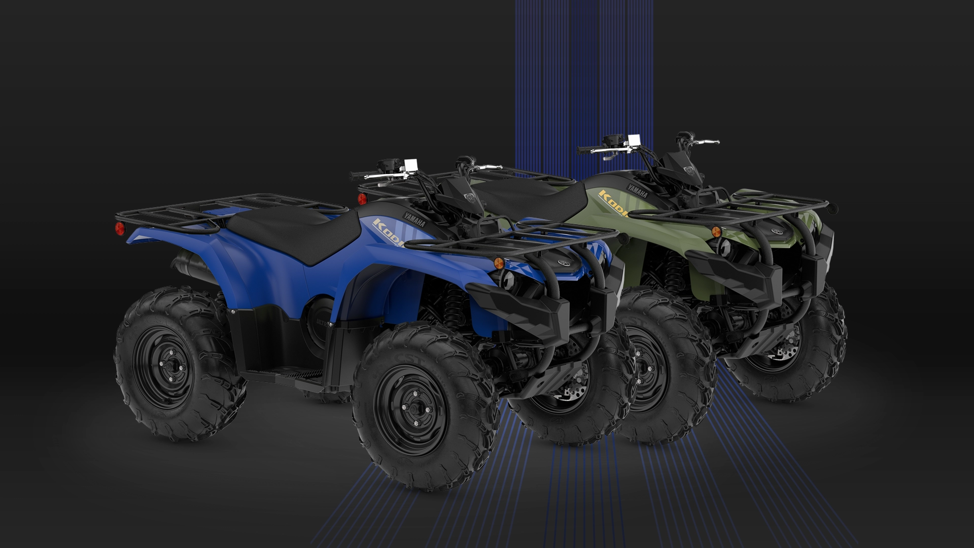 2027 Yamaha Kodiak 450 - Stock Image 1