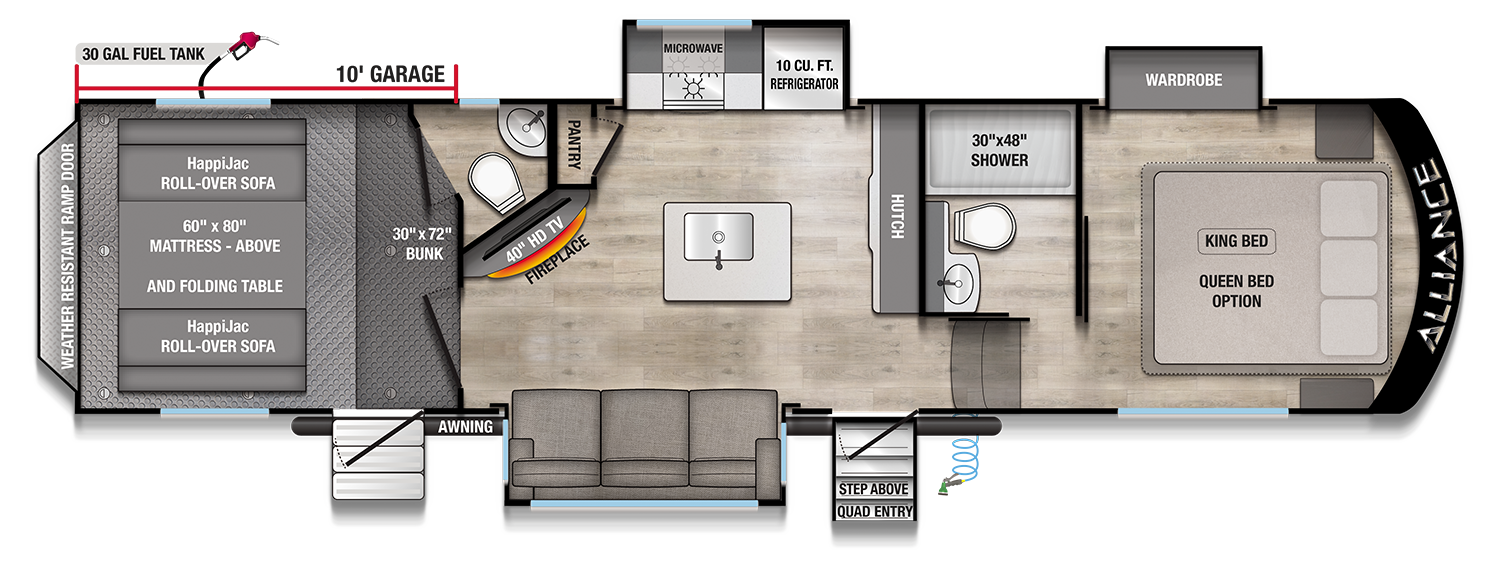 New 2025 Alliance RV Valor 32A10 – Giant RV | Montclair, CA
