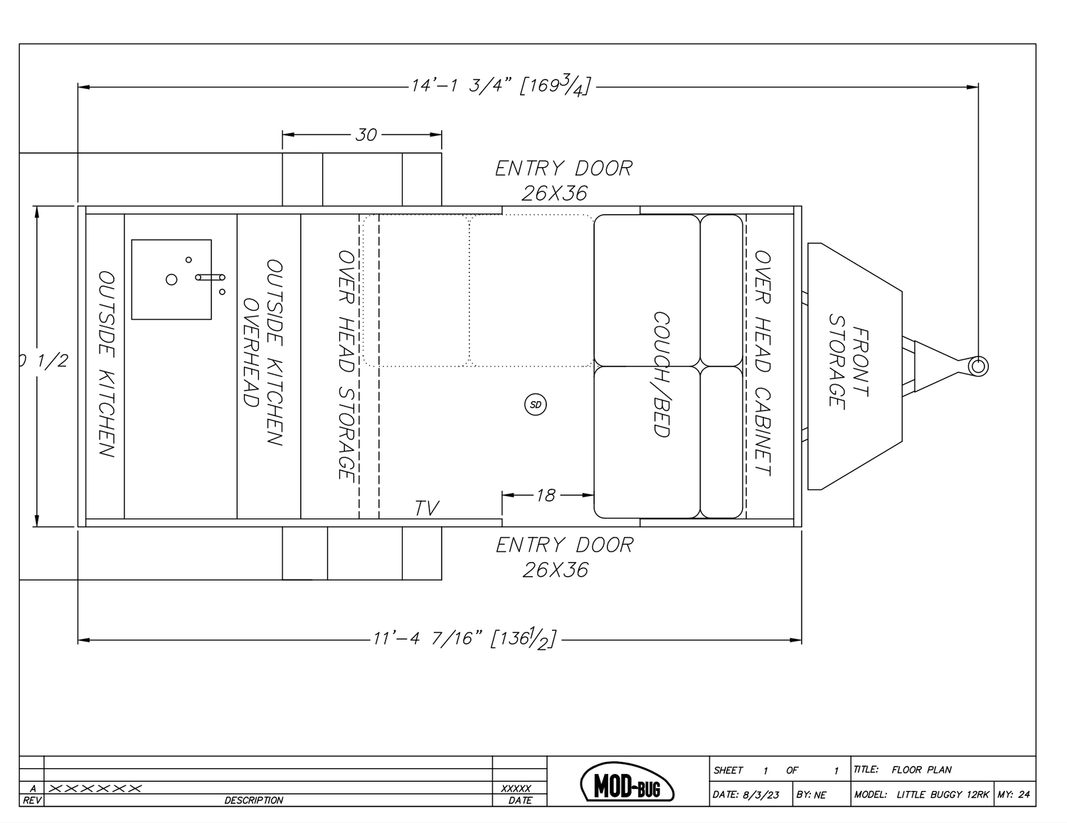 Unit Floorplan
