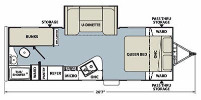 Apex Select Series 235BHS floorplan