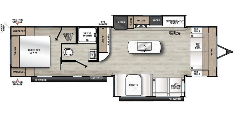 Unit Floorplan