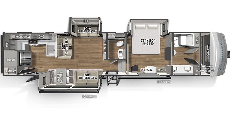 2024 PALOMINO 384RK - Floorplan 1
