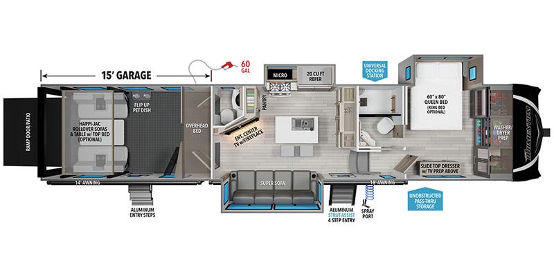 Unit Floorplan