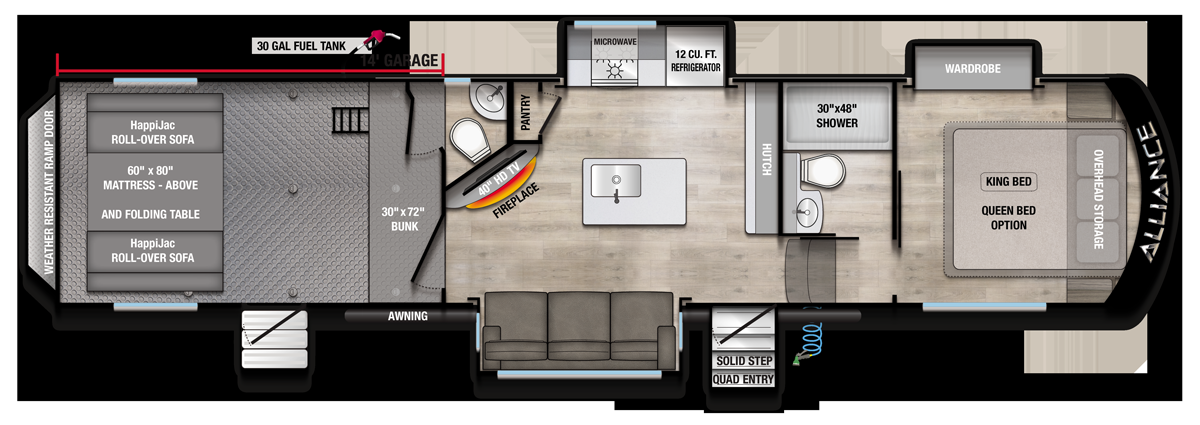 Unit Floorplan