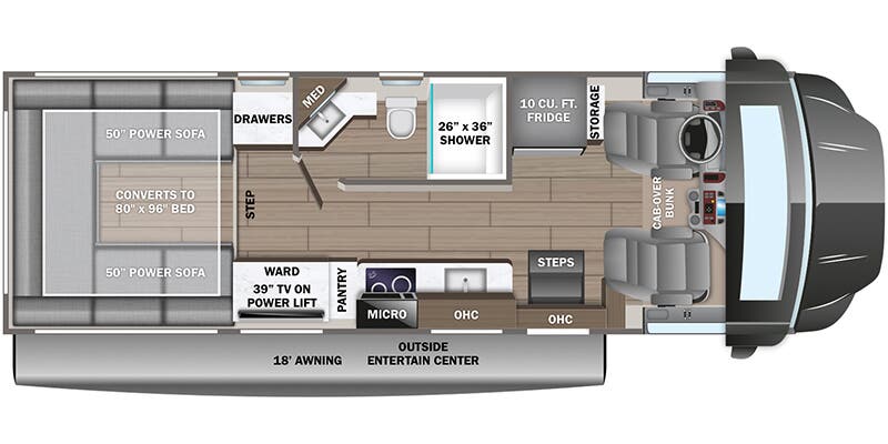 2024 Jayco Seneca XT 29T - Floorplan 1