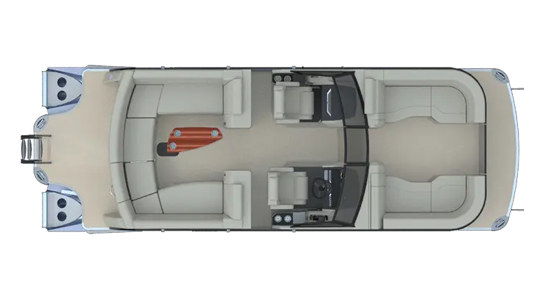 2022 Aqua Patio AP256ULW TWIN floorplan